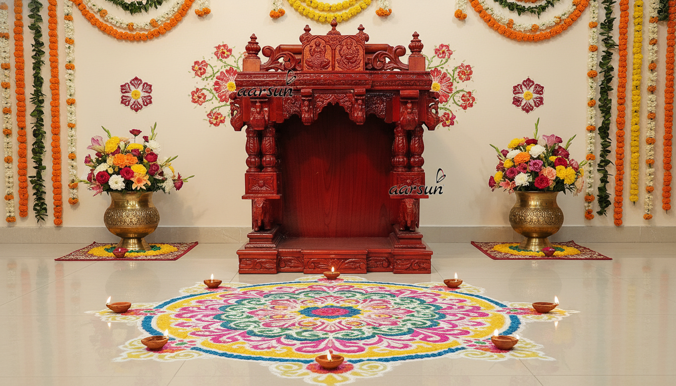 Best Handmade Wooden Temple for Home